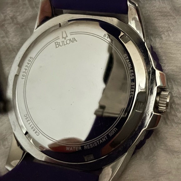 Bulova Sport Japanese Quartz (Battery-Powered) Silver Dial Men's Watch - Picture 3 of 6